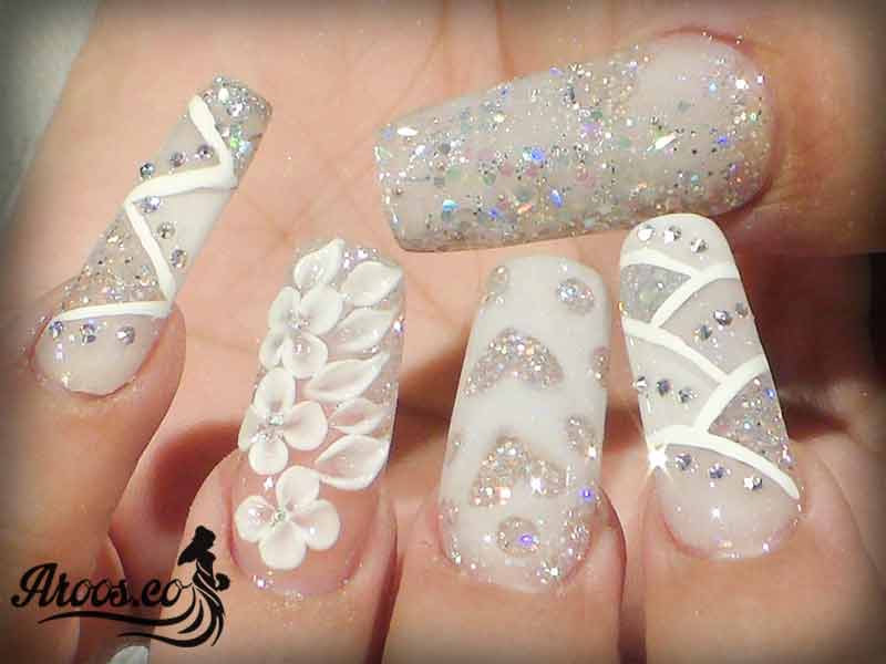 طرح ناخون عروس