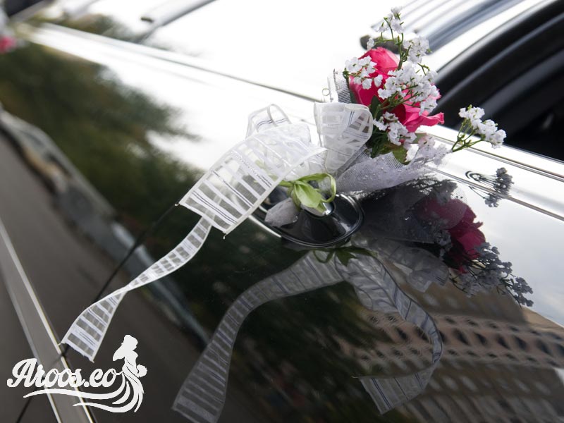 تزئین ماشین عروسی لاکچری وجدید