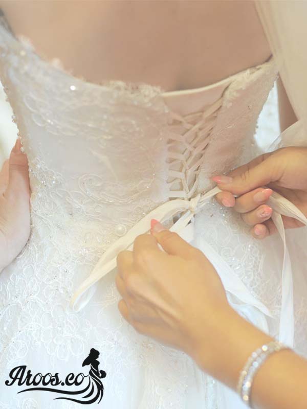 لباس پوشیده عروس - لباس عروس با حجاب اسلامی