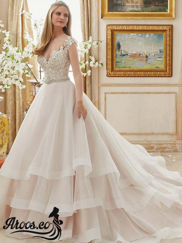 لباس عروس پرنسسی 2018