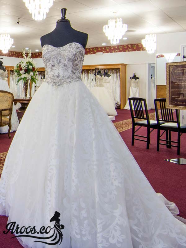 مدل لباس عروس دانتل جدید و جذاب