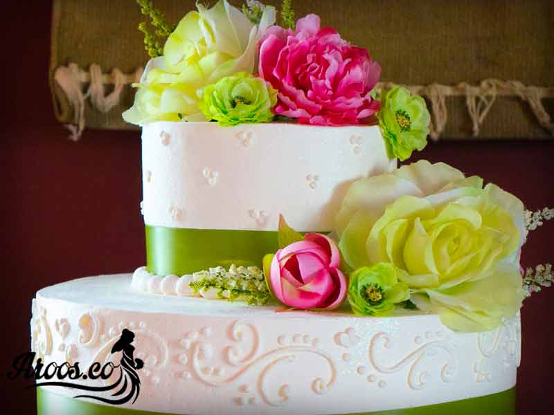 کیک عروسی زیبا