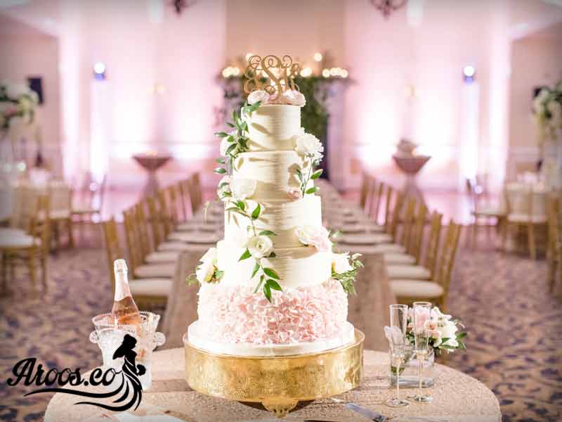 کیک عروسی لوکس