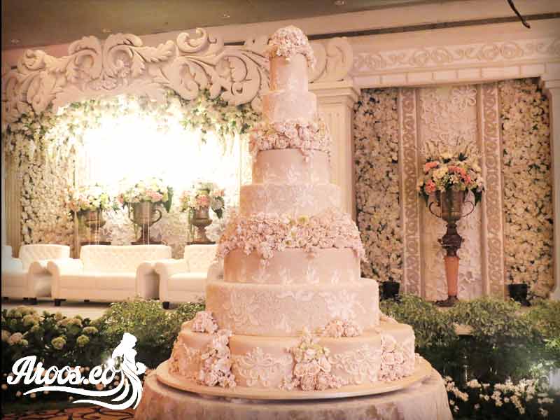 کیک عروسی شیک